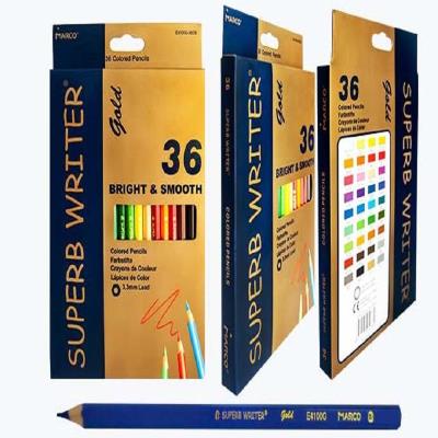 Олівець"Marco" Е4100G-36СВ Superb Writer Gold (1/4) Олівець"Marco" Е4100G-36СВ Superb Writer Gold (1/4)