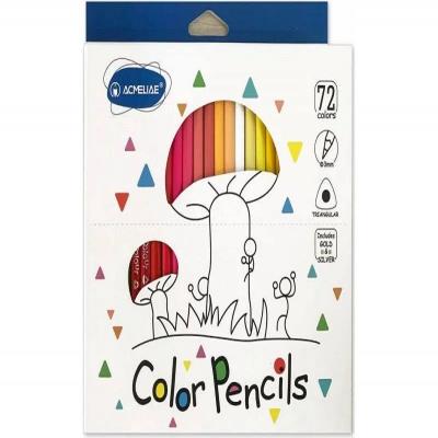 9402-72 Наб. карандашей "Acmeliae" 72цв., 3мм, пласт.подкл., трик.корп.(+GOLD/SILVER), 1шт/этик. 9402-72 Наб. карандашей "Acmeliae" 72цв., 3мм, пласт.подкл., трик.корп.(+GOLD/SILVER), 1шт/этик.