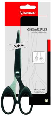 Ножницы Norma, 15,5 см, универсальные