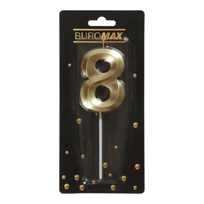 Свічка у формі цифри 8, 7.0 х 4.9 х 1.1 см