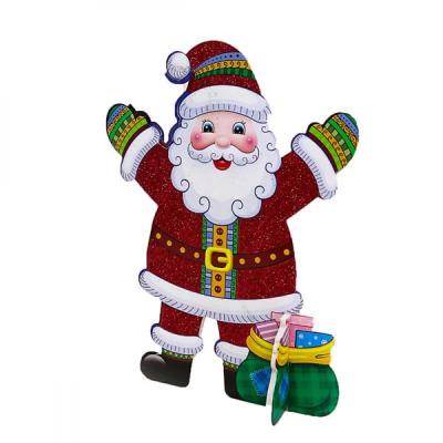 9891DSCN Новорічна прикр. "Дід Мороз" 20см