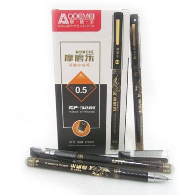 Ручка гелева що стирається ігольч. 0,38мм, чорна, темп зник., 12шт / етик. GP-3176-BK (1/12/1728) Ручка гелева що стирається ігольч. 0,38мм, чорна, темп зник., 12шт / етик. GP-3176-BK (1/12/1728)