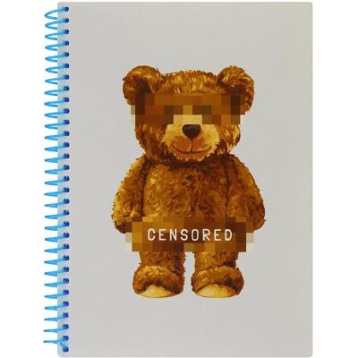 Блокнот "Pets Fashion: Robotic" А5 (150х200), пластикова обкладинка, ПВХ спіраль, 80 арк., клітинка