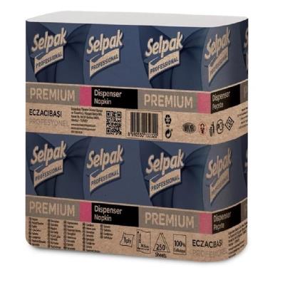 Салфетки для диспенсеров, 250 шт, Selpak PRO Салфетки для диспенсеров, 250 шт, Selpak PRO