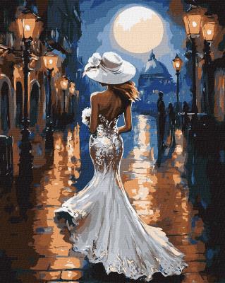 Набір для розпису по номерах "Вечір стилю" 40х50см