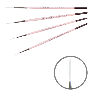 Синтетика лайнер, Flamingo 1023RL, № 10/0, к.р. пензель KOLOS