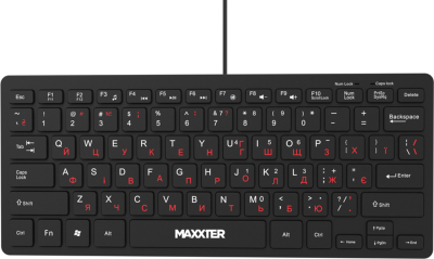 Клавіатура Maxxter KBM-C01B-UA