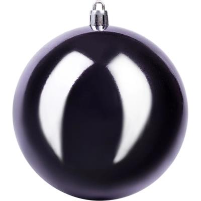 Куля Yes! Fun d - 10 см, чорно-фіолетова перламутрова