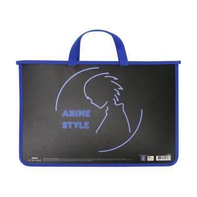 Портфель пластиковий А4 на блискавці MAXI Портфель пластиковий А4 на блискавці MAXI