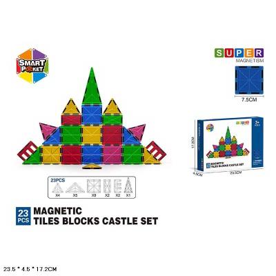 Магнітний конструктор арт. S-1004 (36шт/2) 23дет., короб. 23,5*4,5*17см