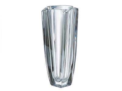 Посуд скляний гранований «Crystal Bohemia» Arezzo - ваза 33см