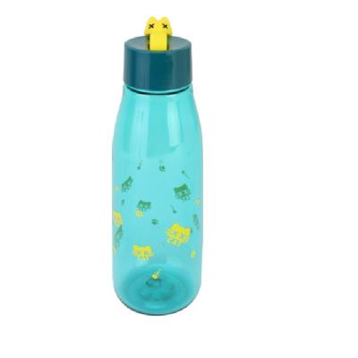 Пляшка для води Optima D-Cat, 450 мл, зелено-жовта