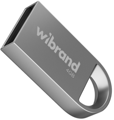 Флеш-накопичувач Wibrand USB 2.0 Lynx 4Gb Silver