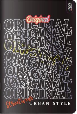 Блокнот, В5, 170*240, 60 арк., скоба, кольор. блок, клітинка, "Original" 1/20