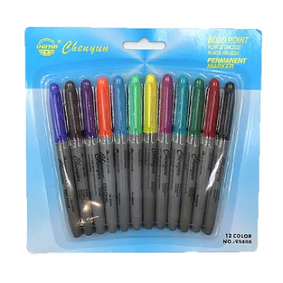 95000-12 Набір маркерів малих 12кол (1/10) 95000-12 Набір маркерів малих 12кол (1/10)