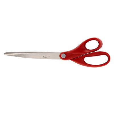 Ножиці Axent Welle 6203-06-A, 25 см, з пластиковими ручками, червоні (1/10)