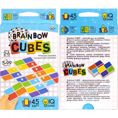 Настільна гра "Brainbow Cubes", G-BRC-01-01 