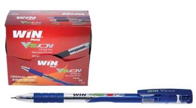 Ручка кулькова олійна Win Vision, синя, 0,6 мм ("60/1440")