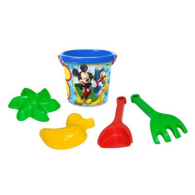 Набір для піску "Міккі Маус" 5 ел. з термонаклейкою, Disney Набір для піску "Міккі Маус" 5 ел. з термонаклейкою, Disney