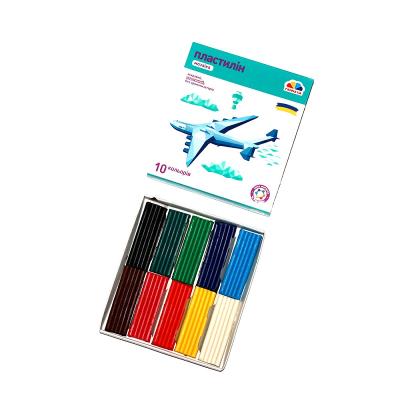 Пластилин детский 10 цв., 120г, Мозаика Пластилин детский 10 цв., 120г, Мозаика