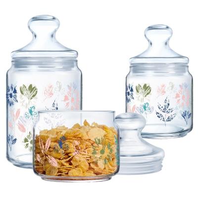 Банка LUMINARC CLUB FLERISH /НАБІР/3х0.5, 0.75, 1 л (X1079) Банка LUMINARC CLUB FLERISH /НАБІР/3х0.5, 0.75, 1 л (X1079)