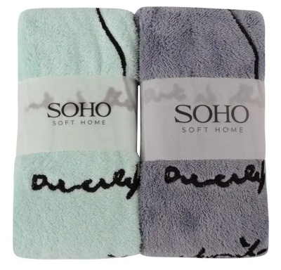 Текстиль банний SOHO Рушник 35*56Т см, мікроф. Text mix (35*56 см Text mix) Текстиль банний SOHO Рушник 35*56Т см, мікроф. Text mix (35*56 см Text mix)