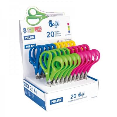 1439620 Ножиці для шульги ТМ "MILAN" 14,5см в дисплеї 1439620 Ножиці для шульги ТМ "MILAN" 14,5см в дисплеї