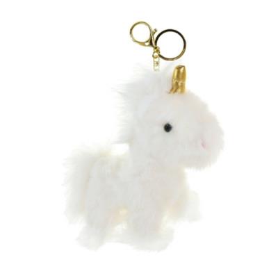 М'яка іграшка Plush and Co арт. PLC25021 (200шт) білий єдиноріг брелок 15см