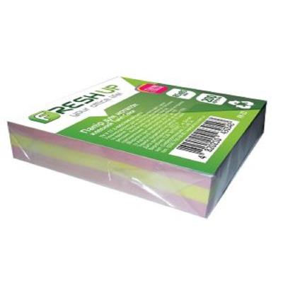 Блок паперу для нотаток 85х85 мм, 200 арк., клеєний, Twin Color Fresh Up Блок паперу для нотаток 85х85 мм, 200 арк., клеєний, Twin Color Fresh Up