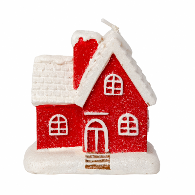 Свічка Yes! Fun "Засніжений будиночок" 8см, парафін