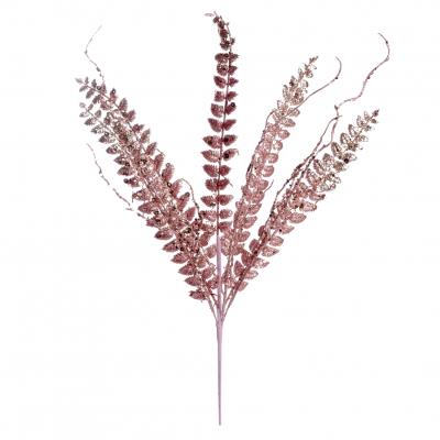 Гілка декоративна Yes! Fun "Папороть" 65см, золото, гліттер