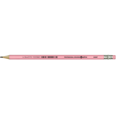 Олівець чорнографітний Optima SWEET HB корпус асорті, загострений, з гумкою, O15538