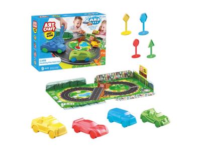 Кінетичний пісок "Автомобілі" Art Craft (600 г) (270*240*60 мм) "dede"