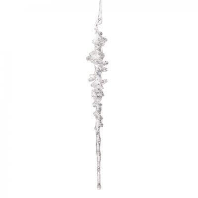 Бурулька декоративна Novogod'ko, 24 см, пластик Бурулька декоративна Novogod'ko, 24 см, пластик