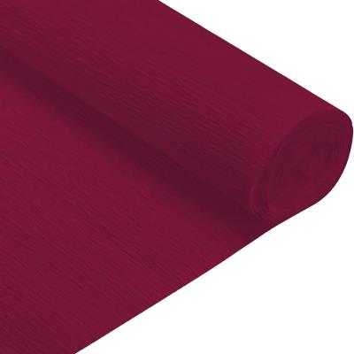 Папір гофрований SANTI бордовий 230% (рулон 50*200см)