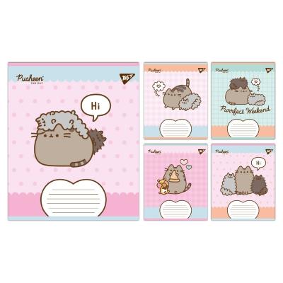 А5/12 кос. Yes Pusheen Weekend, зошит учнівський шкільний А5/12 кос. Yes Pusheen Weekend, зошит учнівський шкільний