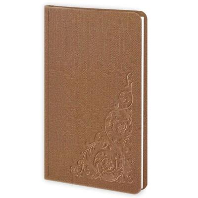 Алфавітна книга А6 (90х145), 64 арк.,лінія, обкл. шт.шк., коричневий 