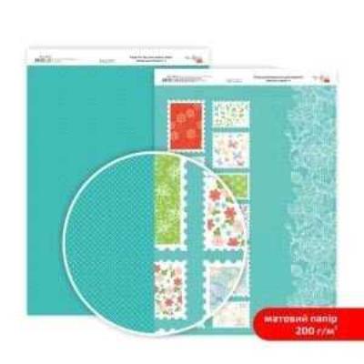 Папір дизайнерський двосторонній матовий „Ніжність квітів“ 4, 21х29,7 см, 200 г/м2, ROSA TALENT Папір дизайнерський двосторонній матовий „Ніжність квітів“ 4, 21х29,7 см, 200 г/м2, ROSA TALENT