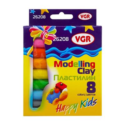 Пластилін 8 кол./135 г у наборі, VGR Пластилін 8 кол./135 г у наборі, VGR