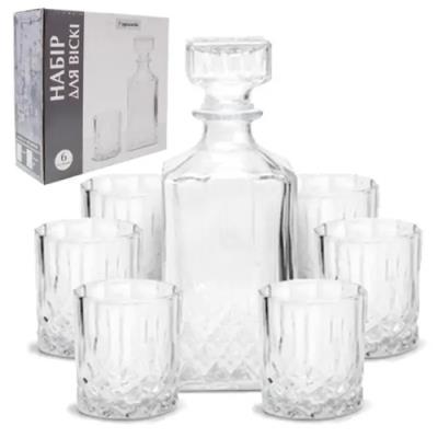 9099 Набір для віскі (графін 1л. стакан 200мл)