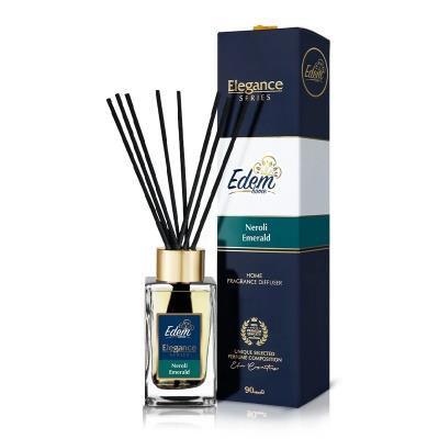 Аромадифузор з паличками ТМ "Edem" серія "Elegance" - Neroli Emerald 90 ml (12/ящ) Аромадифузор з паличками ТМ "Edem" серія "Elegance" - Neroli Emerald 90 ml (12/ящ)