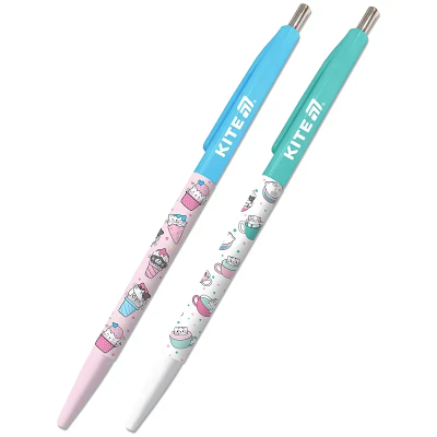 Ручка кульк. автомат. Ice & Cup, синя