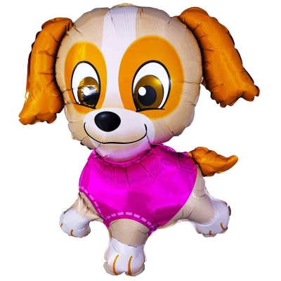 1207-2188 Кулька Ф ФІГУРА/11 Щеня в рожевому/ФМ