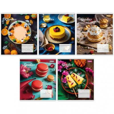 А5/60 лін. 1В Bright goodies, зошит для записів