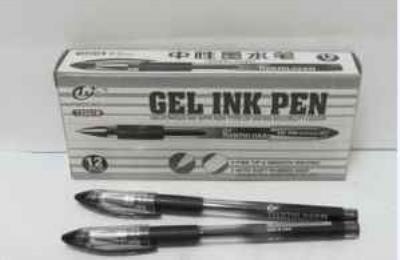 Ручка гелева Tianjiao, чорна, з грипом, TZ501B (12/144) Ручка гелева Tianjiao, чорна, з грипом, TZ501B (12/144)