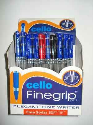 Ручка кулькова "CL" FINEGRIP, 0.5 мм, синя, 388# (1/50)