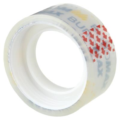 Клейка стрічка канцелярська, 18мм х 10м /8шт., прозора, BM.7152-01 ціна за 1 шт