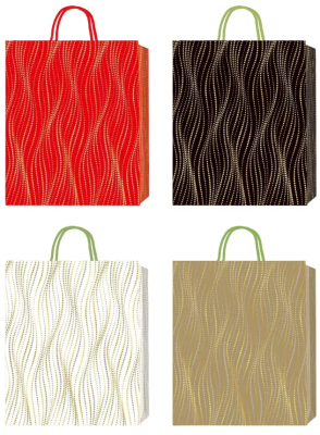 Пакет паперовий подарунковий, S:18х23х8см, тиснення фольгою та конгревне тиснення BM.20005 Пакет паперовий подарунковий, S:18х23х8см, тиснення фольгою та конгревне тиснення BM.20005