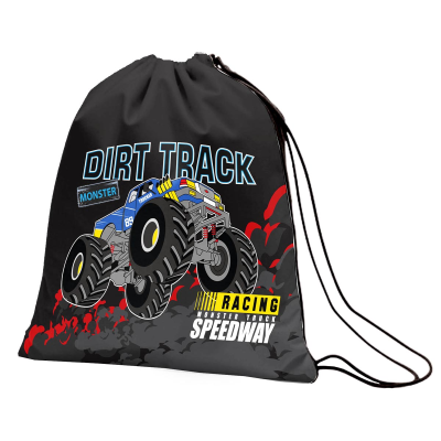 Сумка для взуття 1Вересня SB-10 "Monster Track", чорний