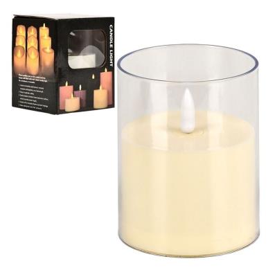 Свічка декоративна світлодіодна 7.5*10см (без батарейок 3шт*ААА) R96348 (150шт) Свічка декоративна світлодіодна 7.5*10см (без батарейок 3шт*ААА) R96348 (150шт)